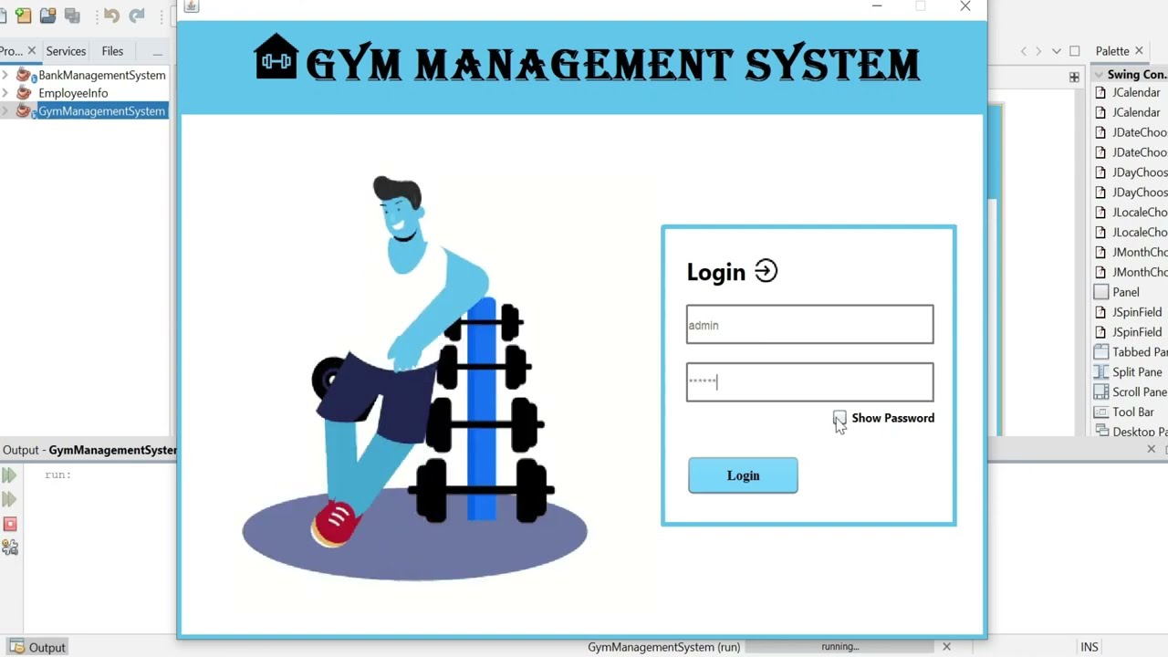 Gym Management System In Java Java Desktop Application Detailed