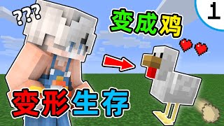 Minecraft: Transfiguration Survival 1. When you become a chicken, can you lay eggs?