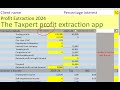 taxpert profit extraction app april 2024