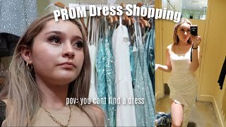 I WENT PROM DRESS SHOPPING + preparing (nails, lashes, skincare)