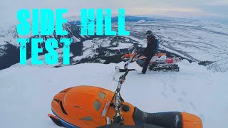 Snow Hawk Snow Bike Shenanigans Radio Tower Climb | Part 2