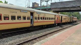 Parasuram Express extreme acceleration at Punkunnam