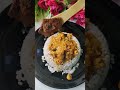 ഇന്നത്തെ ഊണ് 😋 ചെമ്മീൻ കറിയും ചേന വറുത്തതും lunch scene prawns curry u0026 yam fry shorts lunchcombo