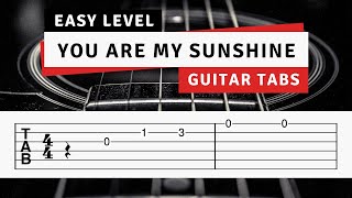 Learn You Are My Sunshine | Guitar Tabs (Easy Tutorial)