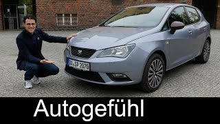 Seat Ibiza Facelift FULL REVIEW test driven 1.2 TSI new neu 2016 - Autogefühl