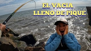 LLENO DE PECES PERO HUBO UN PROBLEMA!! PESCA VARIADA EN EL VACIA A PURO PIQUE