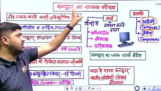 कंप्यूटर का परिचय (Introduction of computer) || By Amit Sir || Dr. Mukesh Pancholi