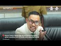 momen debat anggota dpr arteria dahlan dan ahmad sahroni soal netralitas polri di pemilu 2024