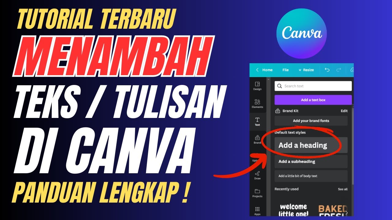 Cara Menambahkan Teks Di Canva Laptop Lengkap Dengan Cara Mengaturnya ...