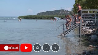 Alacsony a Balaton vízszintje