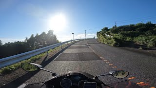 [5倍速]ZX-14Rで小田原南足柄広域農道・南足柄から小田原へ