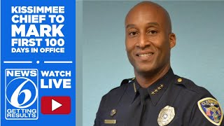 Kissimmee Police Chief Charles Broadway to mark first 100 days in office
