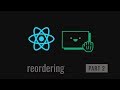 React Reorder Rows