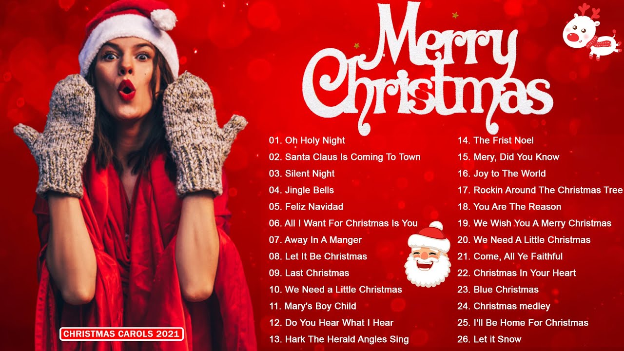 Top 100 Most Popular Merry Christmas Songs 2021 🎅 - New Christmas Songs ...