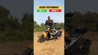 TVS Apache RTR 310 Engine Performance - Pros \u0026 Cons Explained | Bikewale #shorts