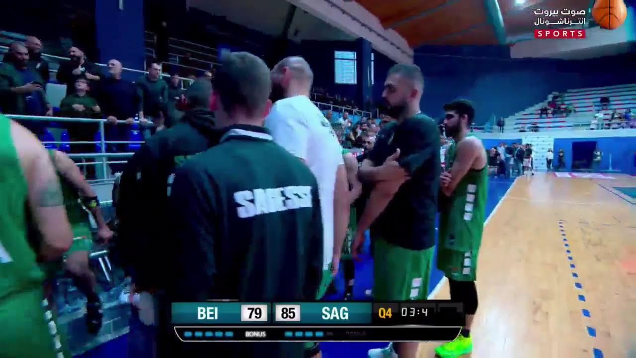 Snips Lebanese Basketball 2022-2023 || BEIRUT VS SAGESSE - YouTube