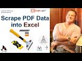 UiPath Data Scrape PDFs into Excel Example