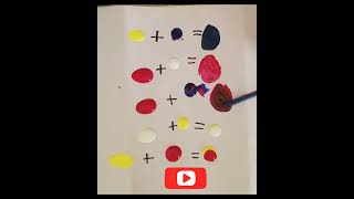 colour mixing  reaction to tonni art and  crafts #shorts #a4  opshora art and  crafts