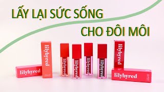 [SWATCH] Đôi Môi Căng Mọng, Tràn Đầy Sức Sống | lilybyred JUICY LIAR WATER TINT