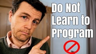 Don't learn to program in 2022