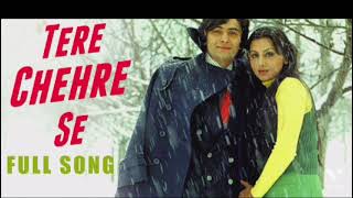 Tere Chehre Se Full Song | Kabhi Kabhie | Rishi Kapoor, Neetu Singh | Kishore Kumar, Lata Mangeshkar