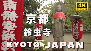 ひとつだけ願いを叶えに来てくださるお地蔵さんがいる【鈴虫寺】Suzumushi Temple / Dreem comes true