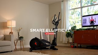 Sunny Health & Fitness Premium Elliptical Exercise Machine Smart Trainer - SF-E3912SMART