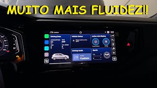 ATUALIZEI A VWPLAY DO MEU NOVO POLO GTS 2024 PARA VERSÃO 0812!!!