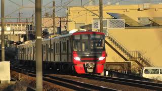 【初めて見た…】名鉄9500系9505F　普通佐屋ゆき勝幡駅発車