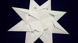 DIY! How can I make an origami window star?