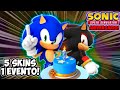 ¡1 EVENTO Y 5 NUEVAS SKINS en SONIC SPEED SIMULATOR! ¡¡ANIVERSARIO DE SONIC!!