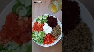 Nutrient rich salad #shorts #food #youtubeshorts #trending #youtube