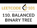 Is Your Binary Tree Balanced? | Efficient JavaScript Solution Explained | 110 | LeetCode 101