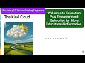 Story17: The Kind Cloud#welovereading #education #story #english