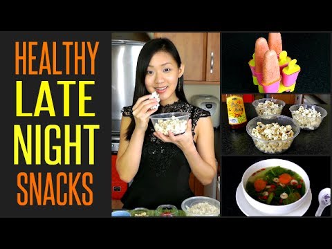 10 Healthy LATE NIGHT Snacks (Under 100 Calories) 10 Healthy LATE NIGHT Snacks (Under 100 Calories)