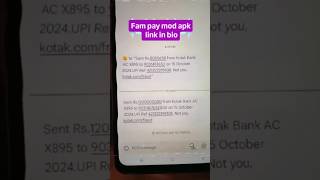 Fake fampay unlimited money available Check bio 🗿✅#fakephonepay #fakepaymentapp