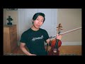 ricochet on the violin kerson leong