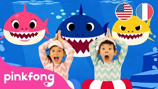 Baby Shark Dance en anglais et en français | +Comptines | Pinkfong ! Chansons pour Enfants