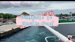 Dumaguete to Dapitan Port Trip with FastCat Ferry