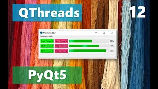 Python Beginners -Working with Qthreads - Part 12 #coding #programming #pythonprogramming