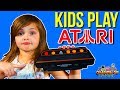 Kids Play Atari | Atari Flashback 8 Gold HD Review