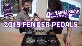 New Fender Guitar \u0026 Bass Pedals - NAMM 2019