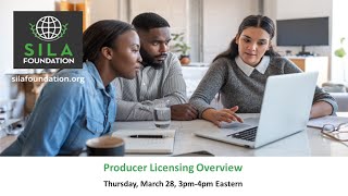 Producer Licensing Overview Webinar