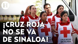 Cruz Roja no interrumpirá sus servicios tras ataque en Sinaloa; habrá nuevos protocolos