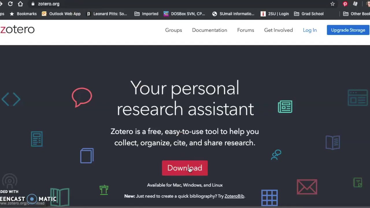 How To Download And Install Zotero And Zotero Connector - YouTube