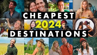 12 INSANELY CHEAP Budget Travel Destinations to Visit in 2024 | Told By Expert Travellers