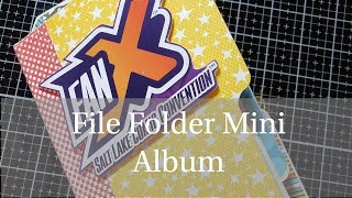File Folder Mini Album Part Two