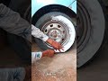 tyre rim me chrome spray paint 🔥 viral shorts