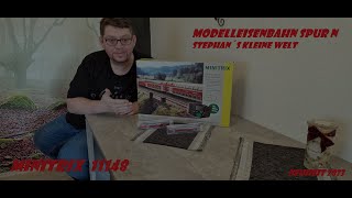 Neuheitenvorstellung Minitrix 11148 Startset Regionalexpress Mobile Station 2 MFX DCC Spur N MoBa 4K