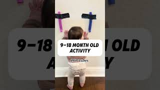 MUST TRY ACTIVITY to prepare your baby for WALKING #babyactivities #learntowalk